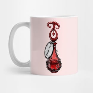 Red Magic Drink Me Bottle Mug